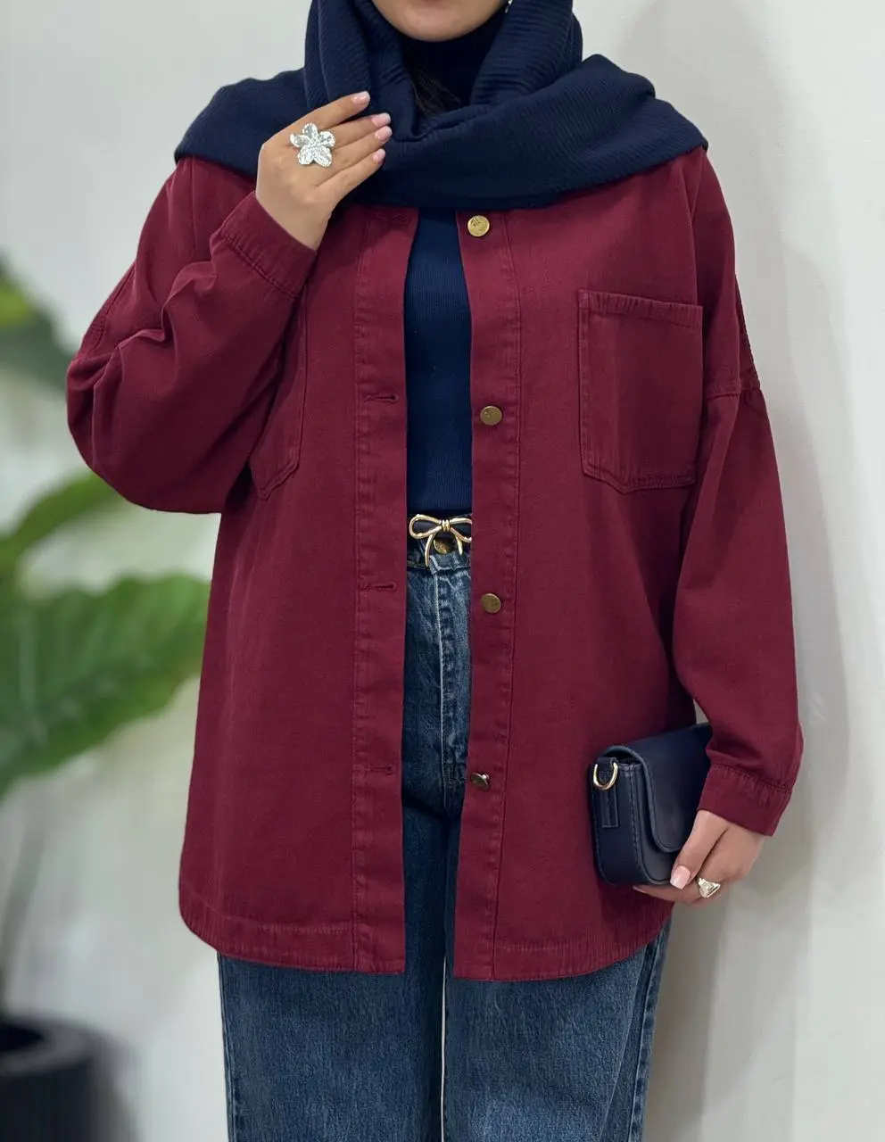 کت کتان پاییزه توسکا 1