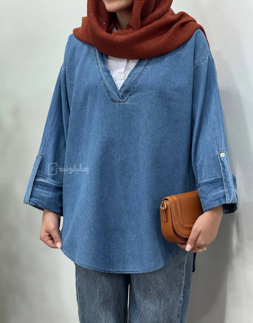 تونیک مانتویی جین پاییزه دریم