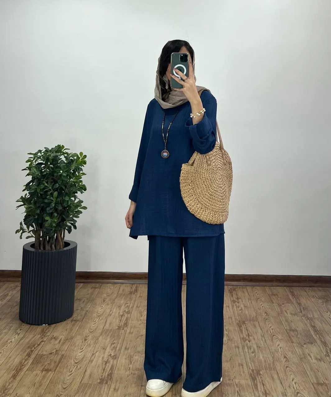 ست مانتو و شلوار ویوات 9