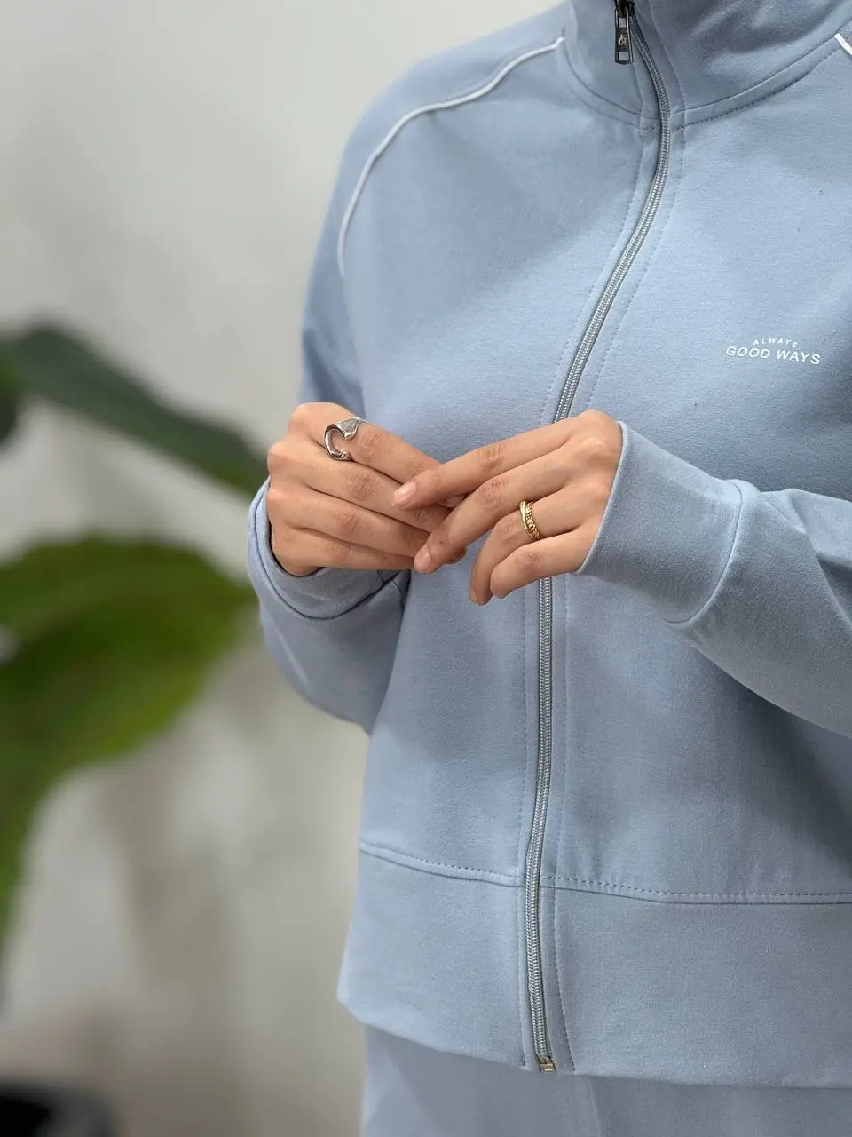 سویشرت دورس جلو زیپ موژان