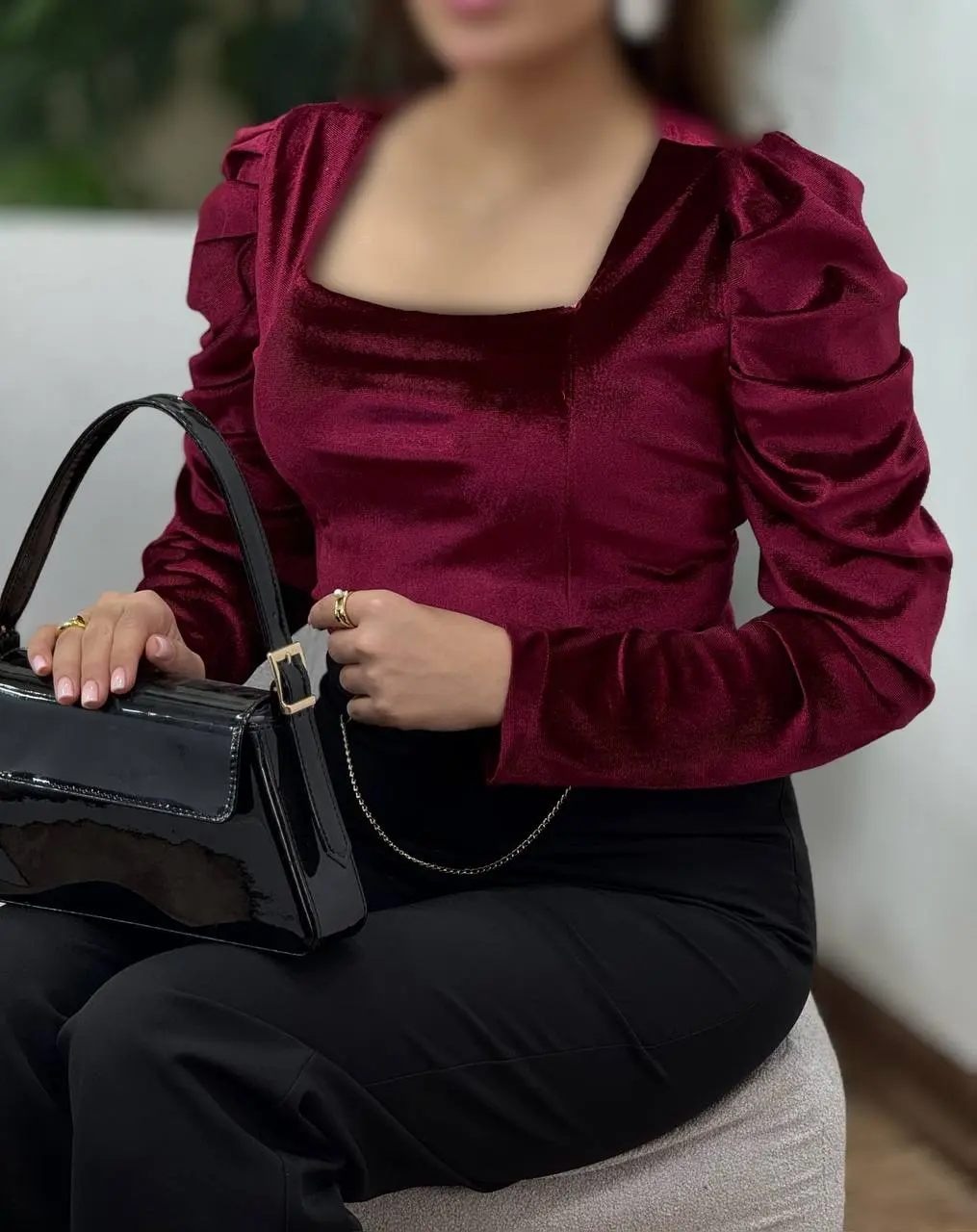 شومیز مخمل یلدایی