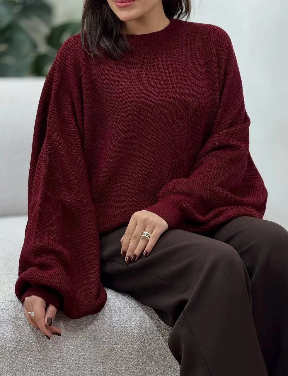 پلیور بافت ماهلی 5