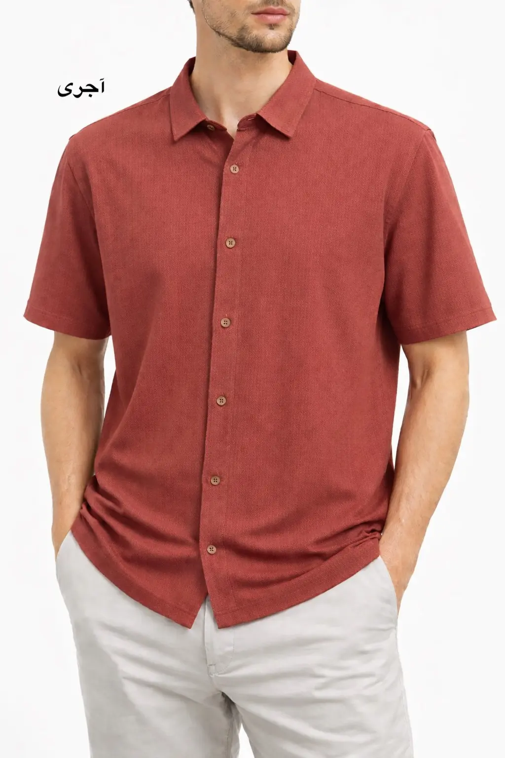 پیراهن مردانه جلو دکمه آرتین