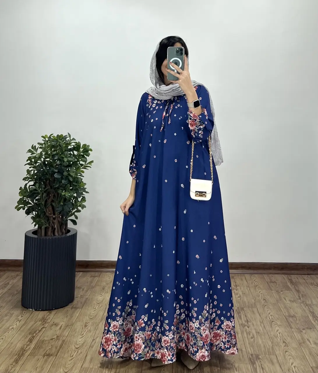 پیراهن بلند سوپر کلوش یسنا 1