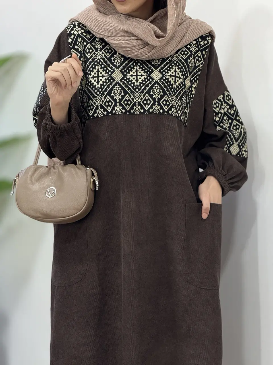 پیراهن مانتویی پاییزه آوان 1