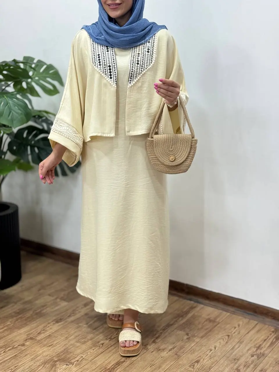 ست سارافون و کت سوزندوزی ترلان (با ارسال رایگان)