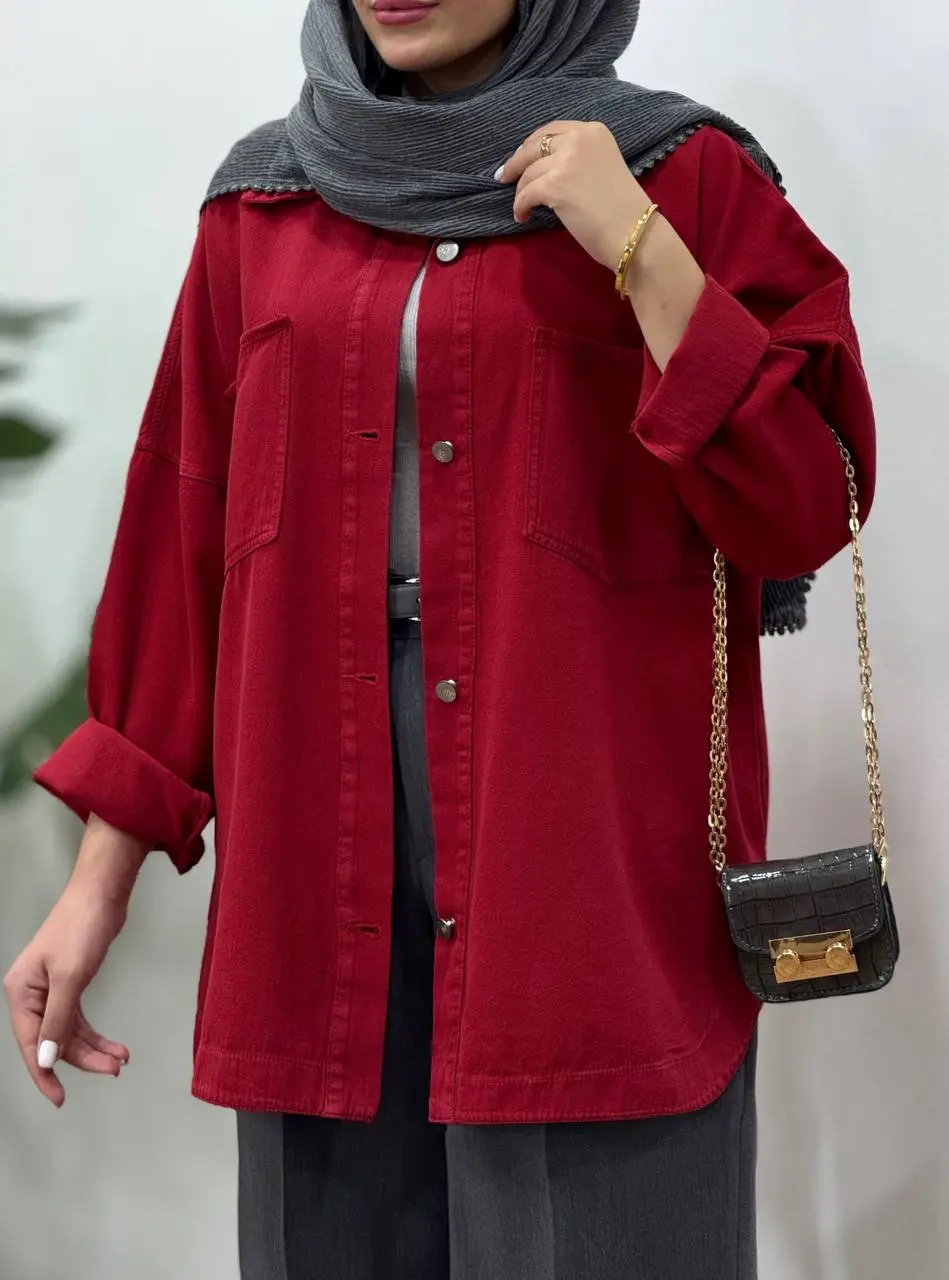 مانتو کتان کاغذی توسکا کد 3547