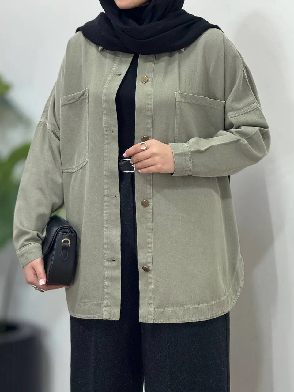 کت کتان پاییزه توسکا