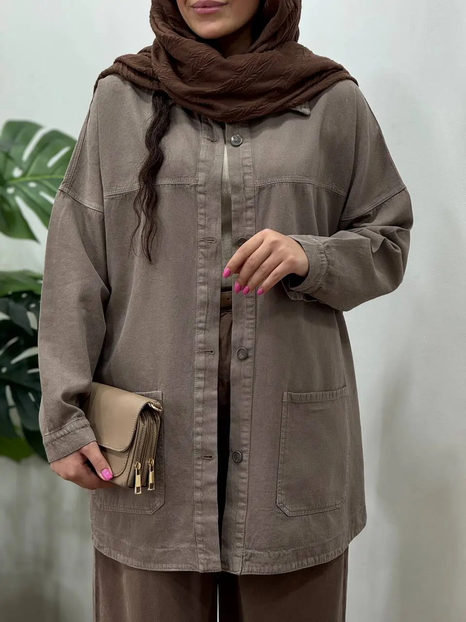مانتو کتان کاغذی جانا 6