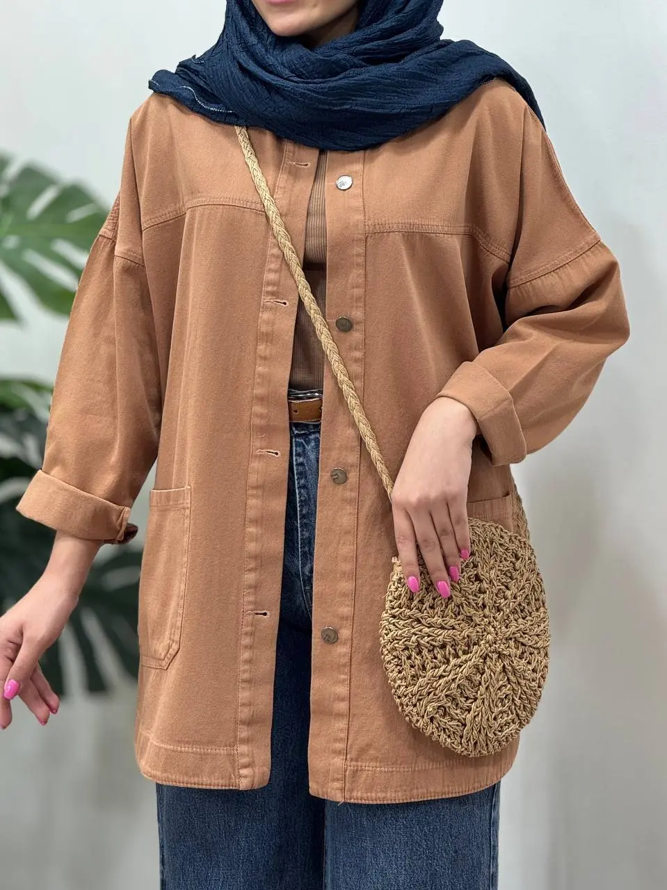 مانتو کتان کاغذی جانا 6