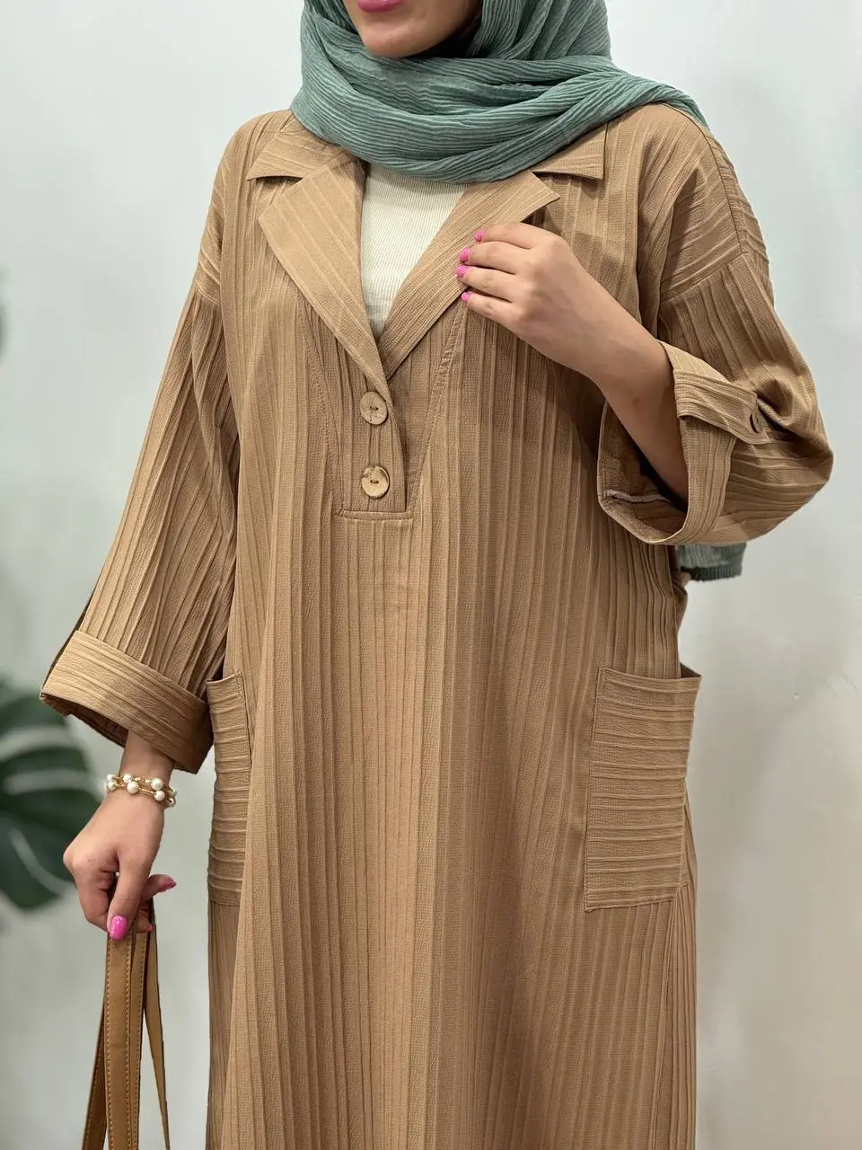 مانتو کفتان بلند ریونا