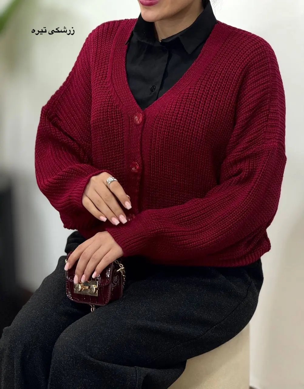 بافت جلو دکمه زویان (ویژه یلدا)