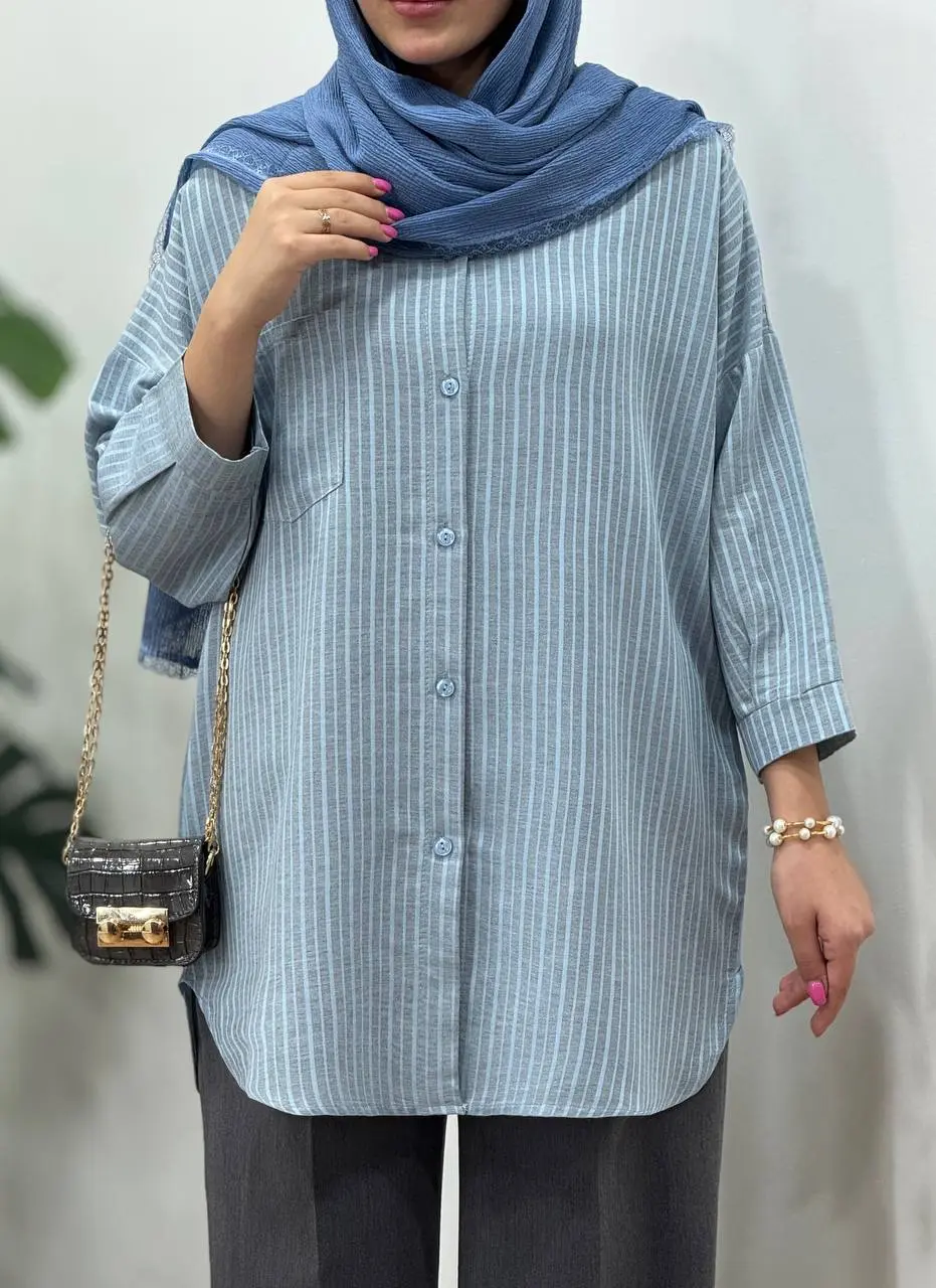 مانتو لینن طوطیا 5 کد3522