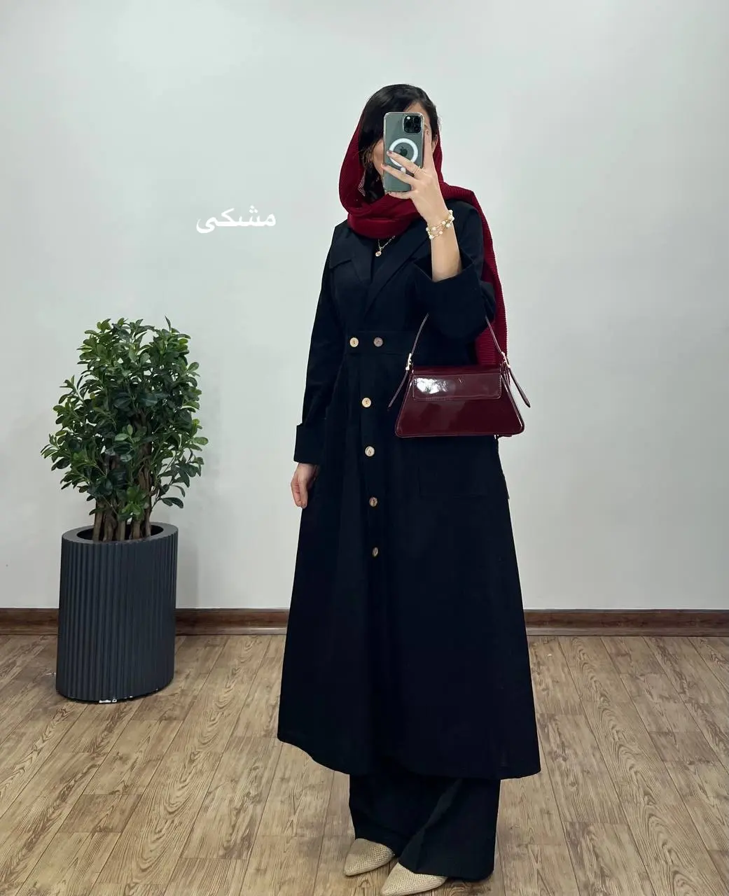 مانتو بلند لینن لیرا
