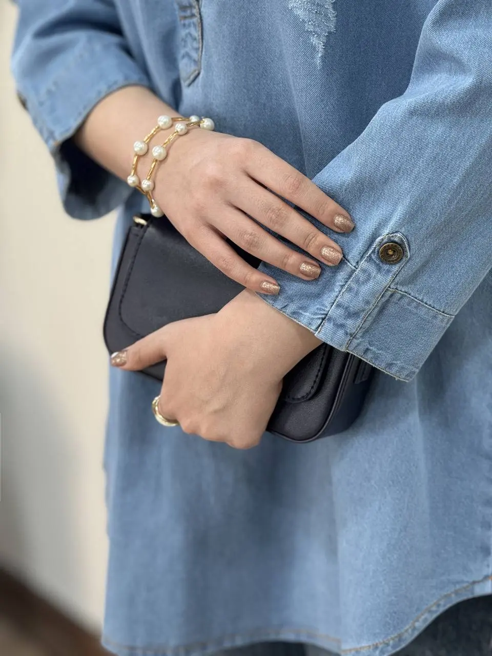 مانتو جین کاغذی ماهرو