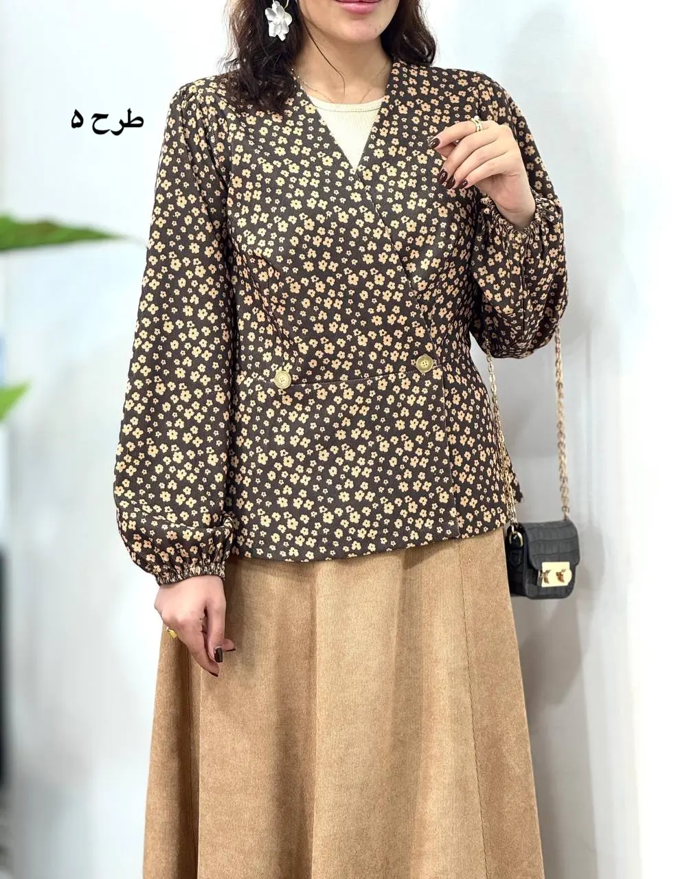ست تونیک و دامن هانیل 2 کد ۳۹۹۱