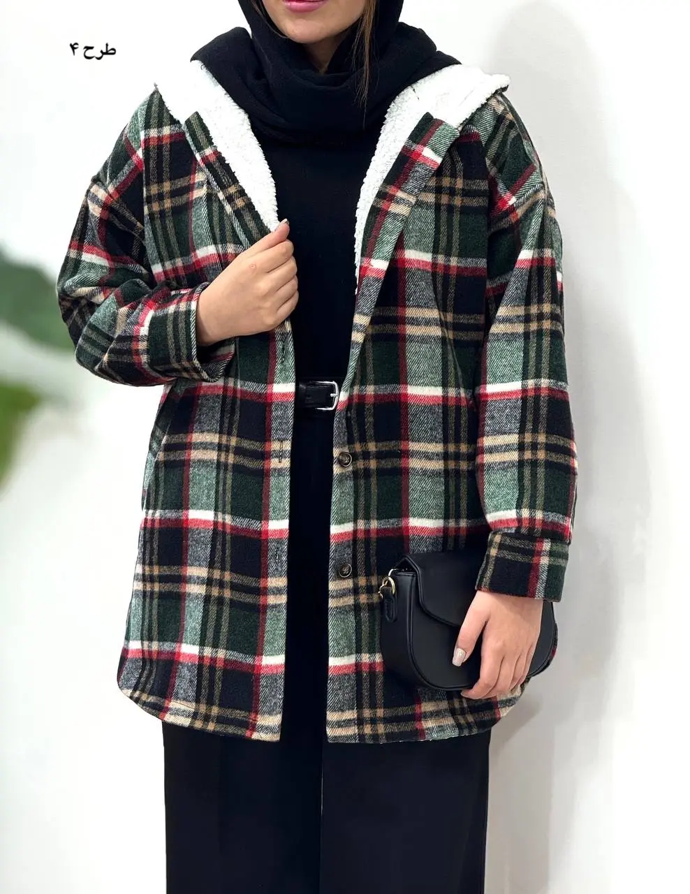 پالتو پشمی داخل تدی کلاهدار پردیس 1