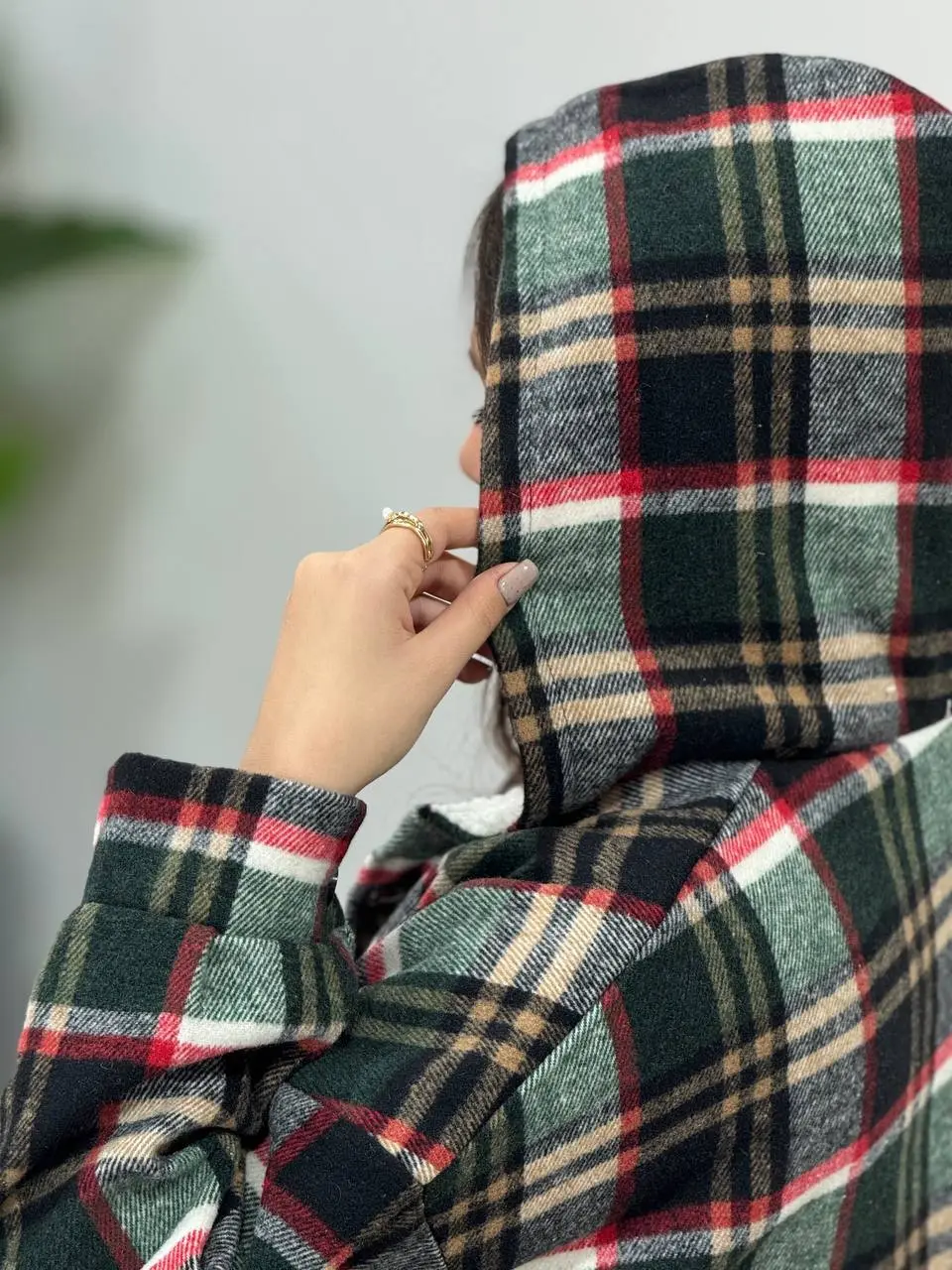 پالتو پشمی داخل تدی کلاهدار پردیس 1