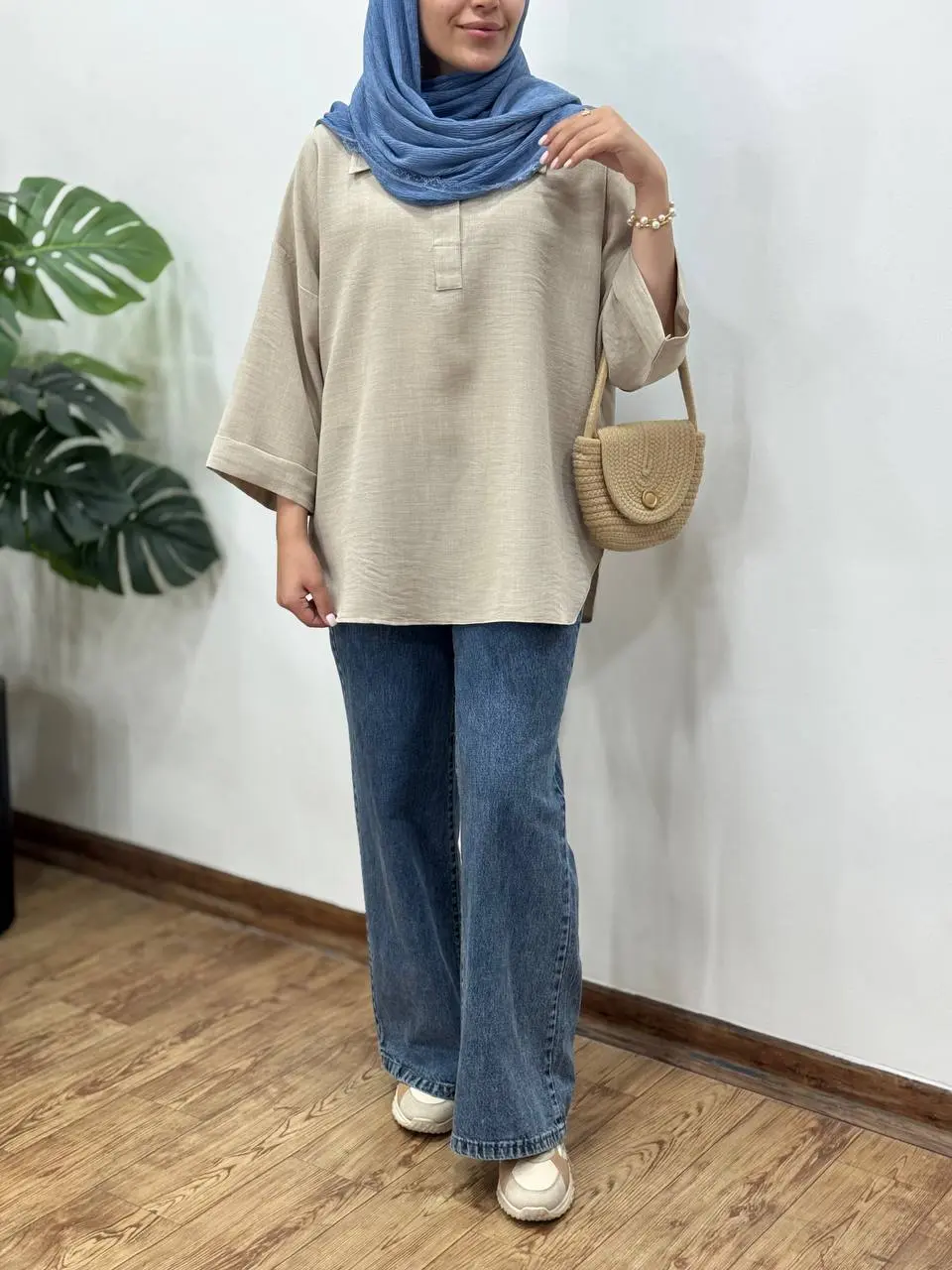 تونیک مانتویی جلو بسته کیارا