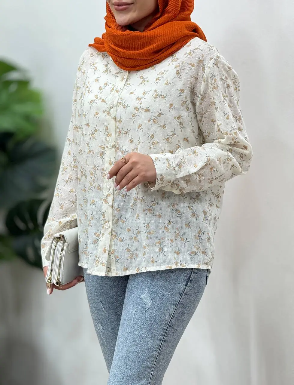 تونیک لینن پنبه بابونه