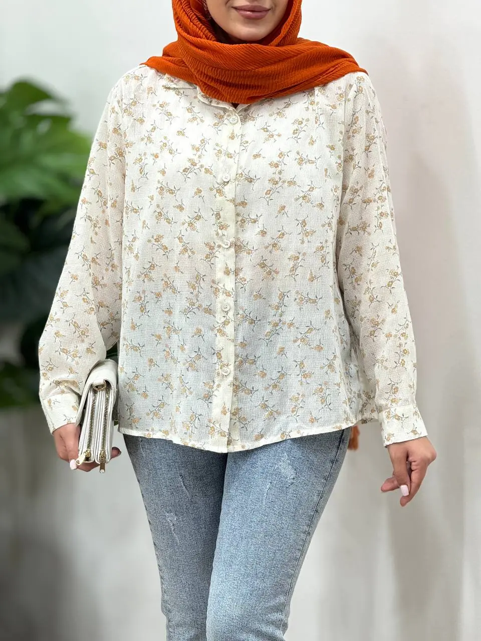 تونیک لینن پنبه بابونه