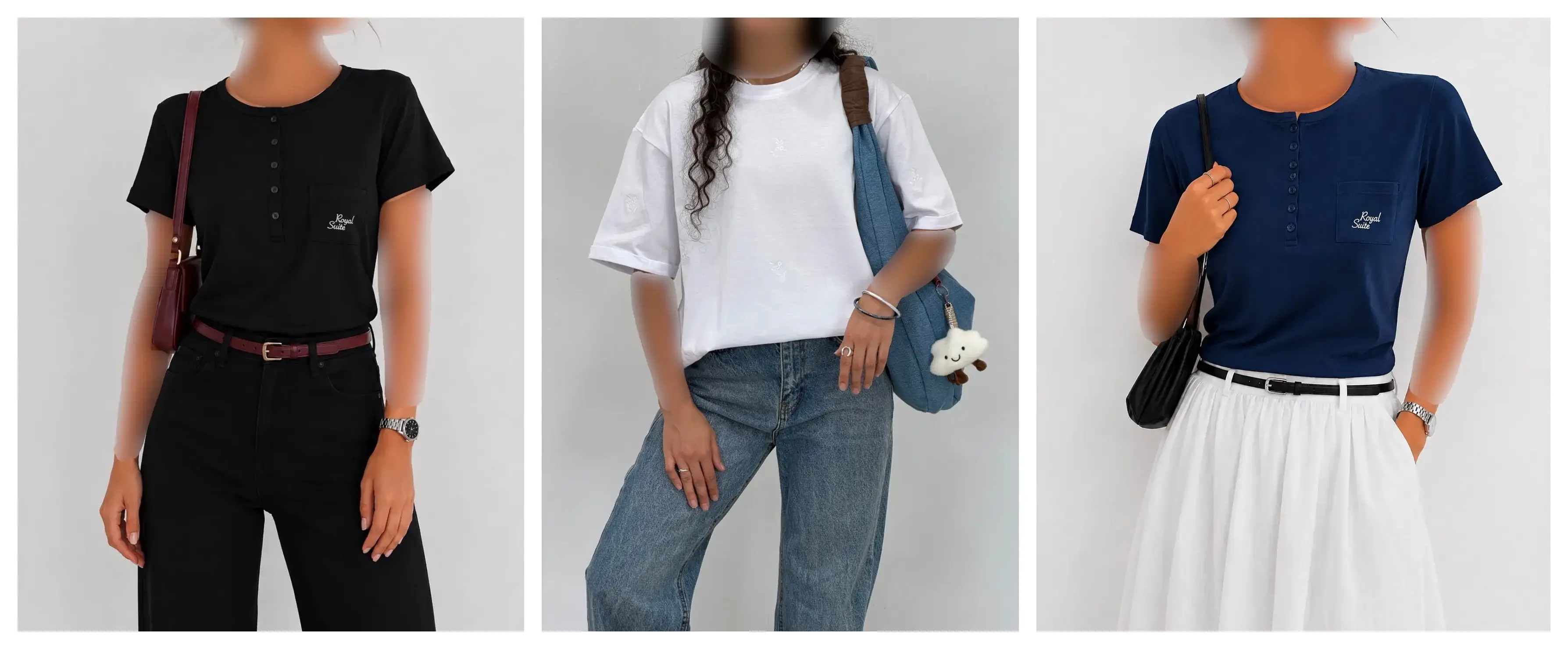 تیشرت باکس (Boxy T-Shirt) چیه و چطور ستش کنیم؟ راهنمای کامل استایل راحت و خفن!