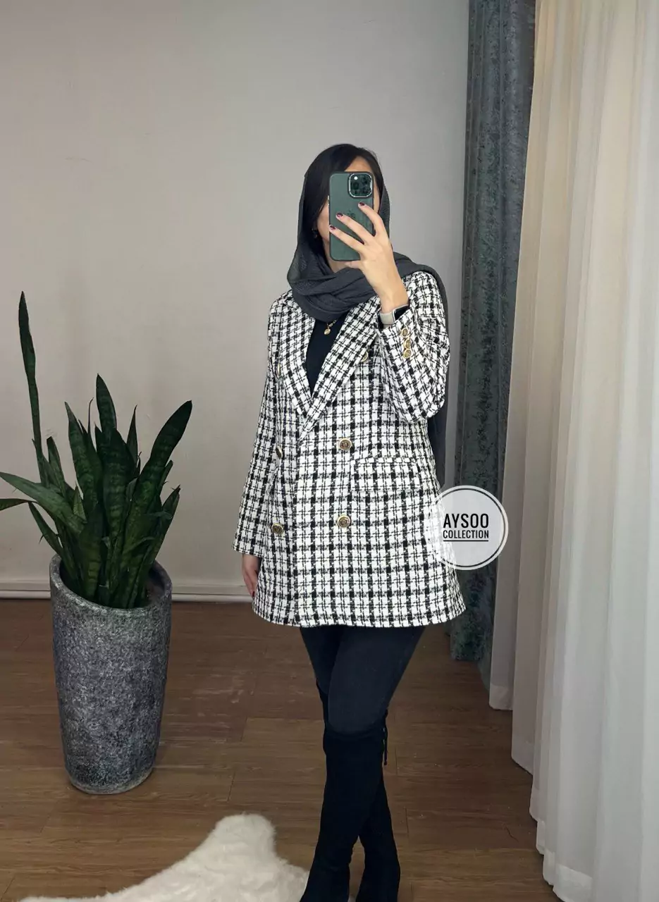 کت مزونی آستردار شانل