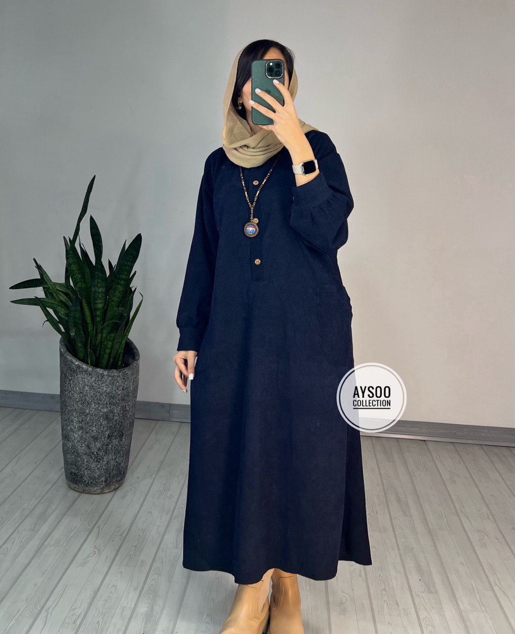 پیراهن مانتویی صنم