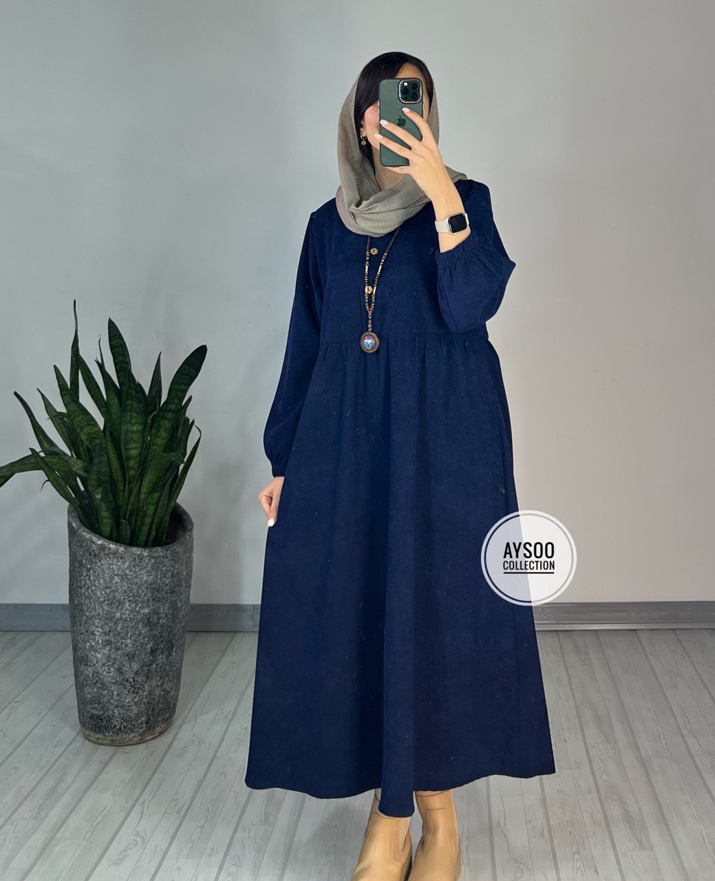 پیراهن مانتویی نیل