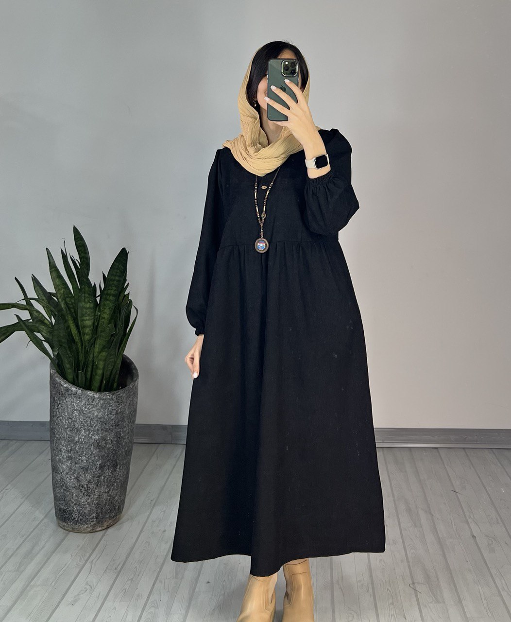پیراهن مانتویی نیل
