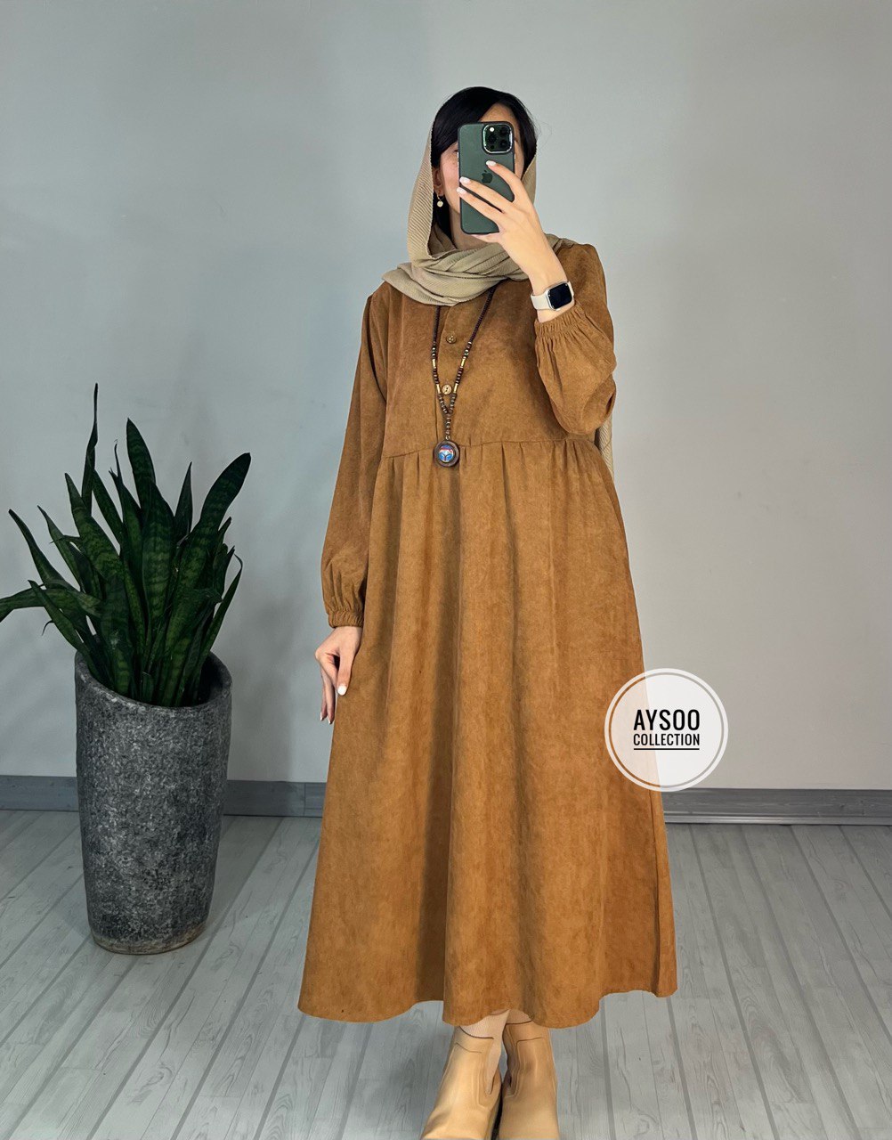 پیراهن مانتویی نیل