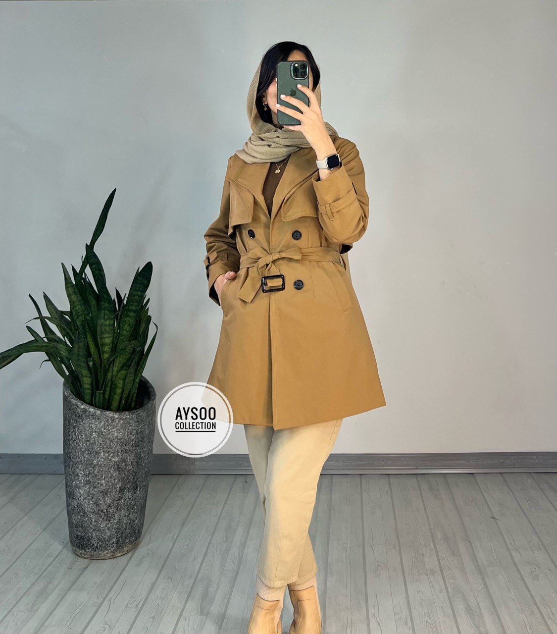 بارونی آستردار کتان زارا
