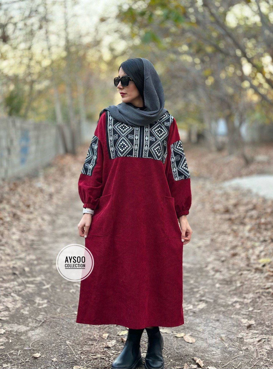 پیراهن مانتویی آتریسا(پیش فروش ویژه یلدا)