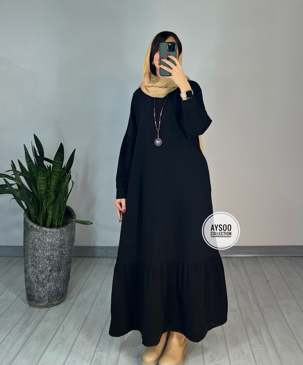 مانتو عبایی نهال(ایراد دار)