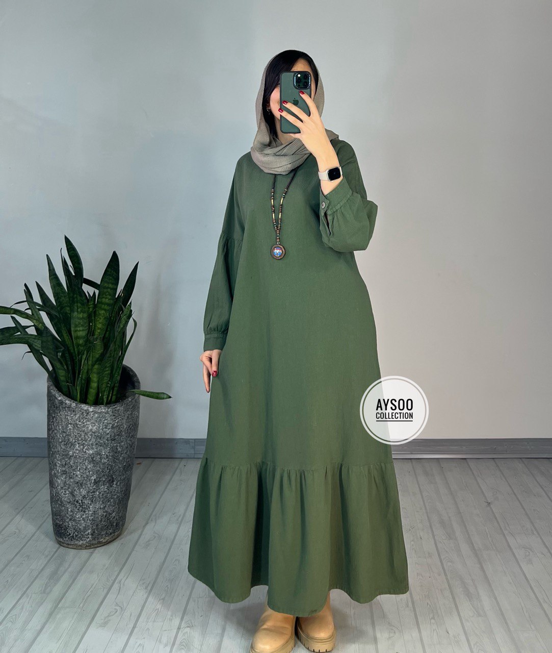 مانتو عبایی نهال(ایراد دار)