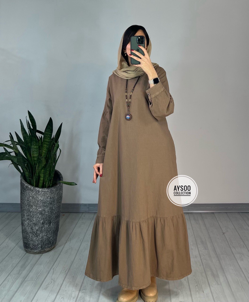 مانتو عبایی نهال(ایراد دار)