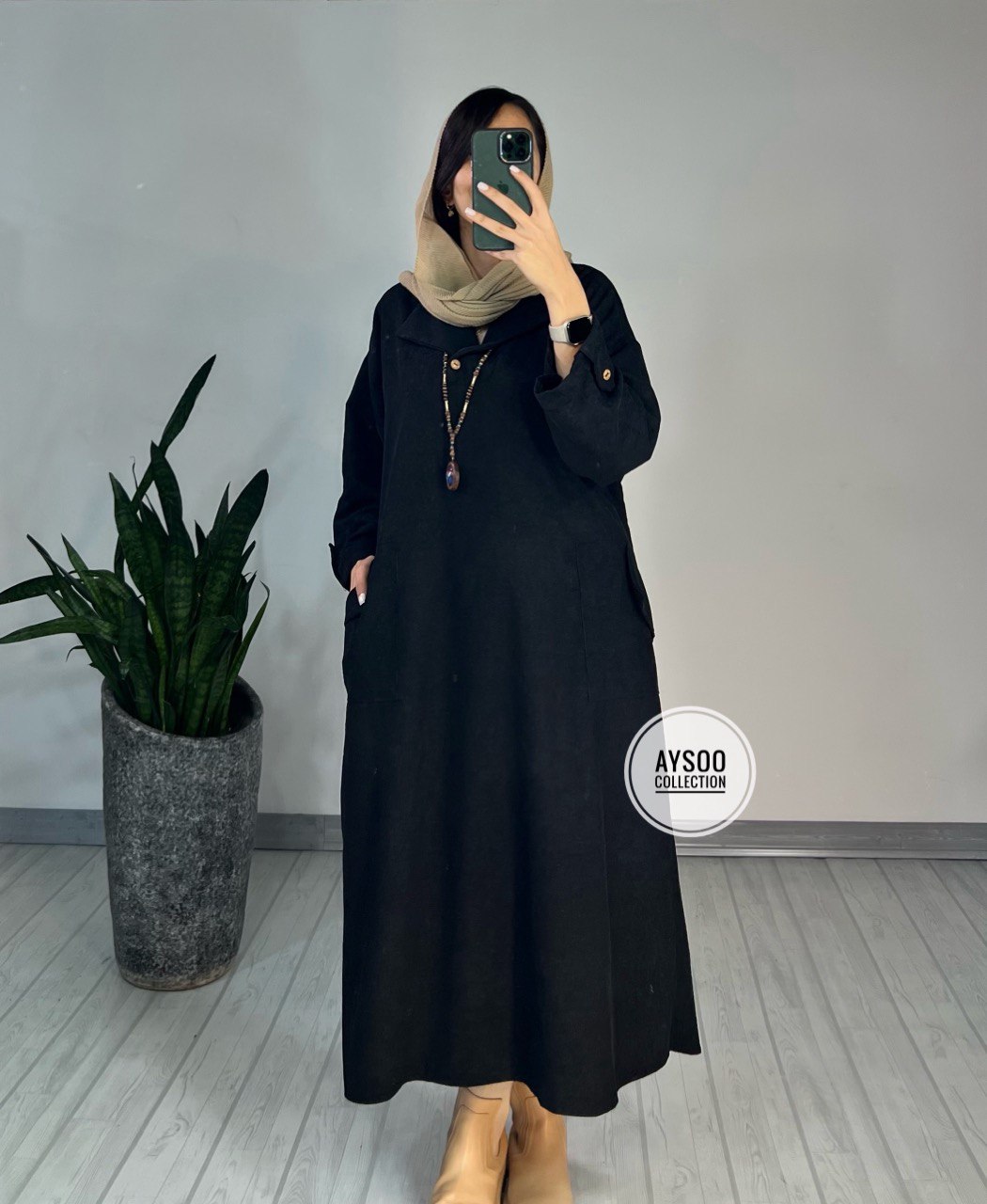 پیراهن مانتویی آفتاب