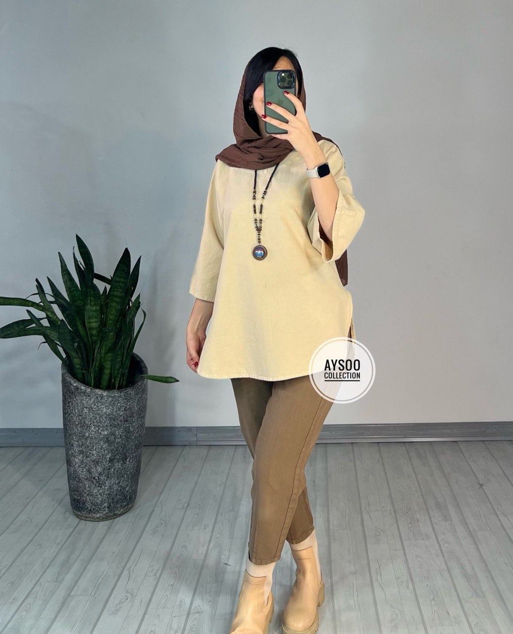 تونیک مانتویی شاپرک