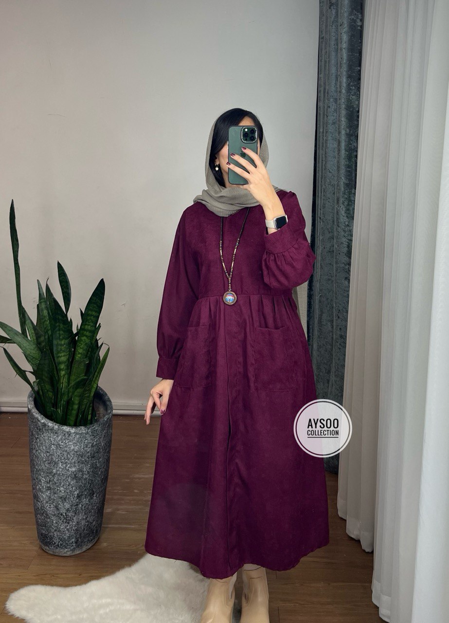 پیراهن مانتویی گیتا