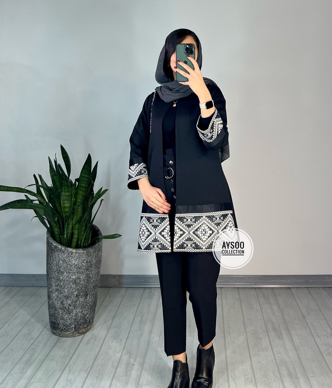 مانتو کتی مزونی آویژه