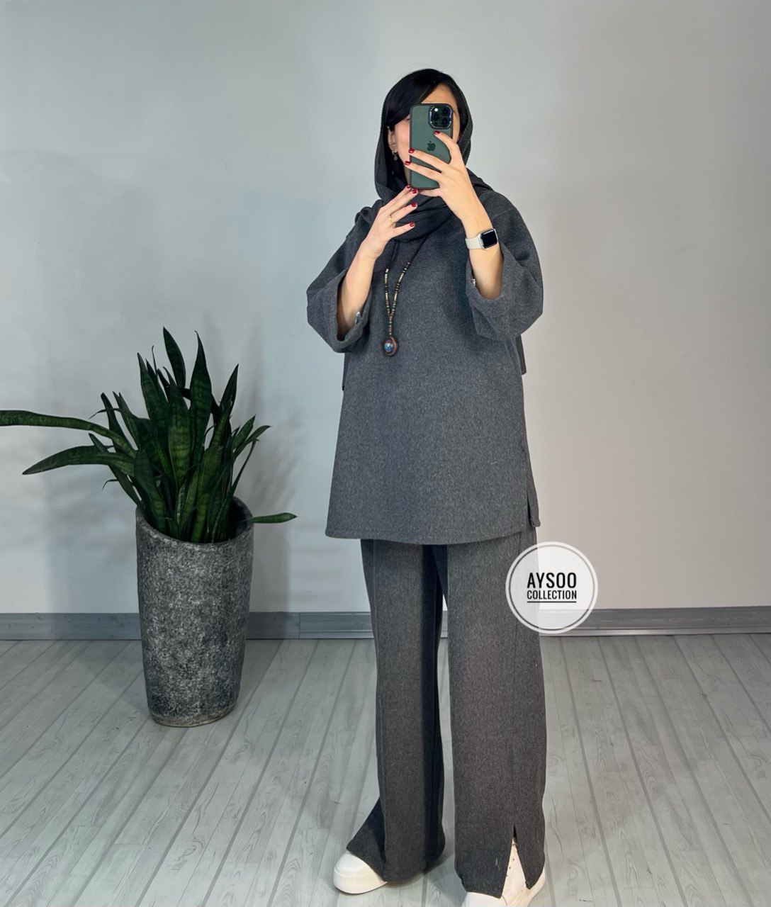 ست تونیک و شلوار روناک