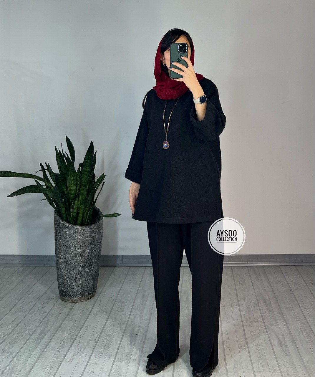 ست تونیک و شلوار روناک