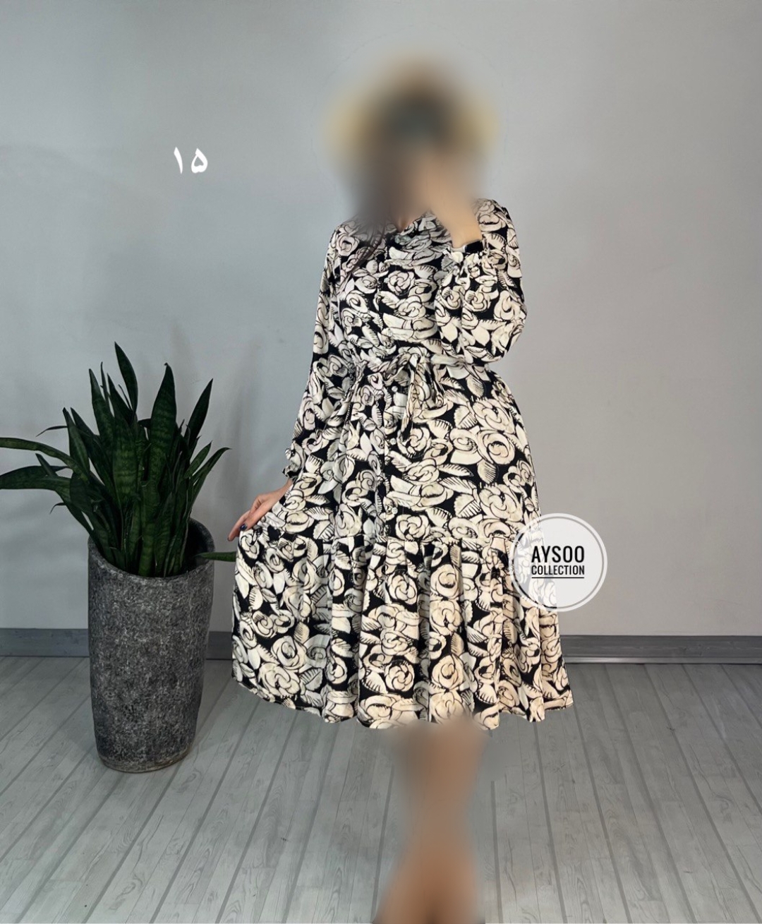 پیراهن عروسکی الیزه 3