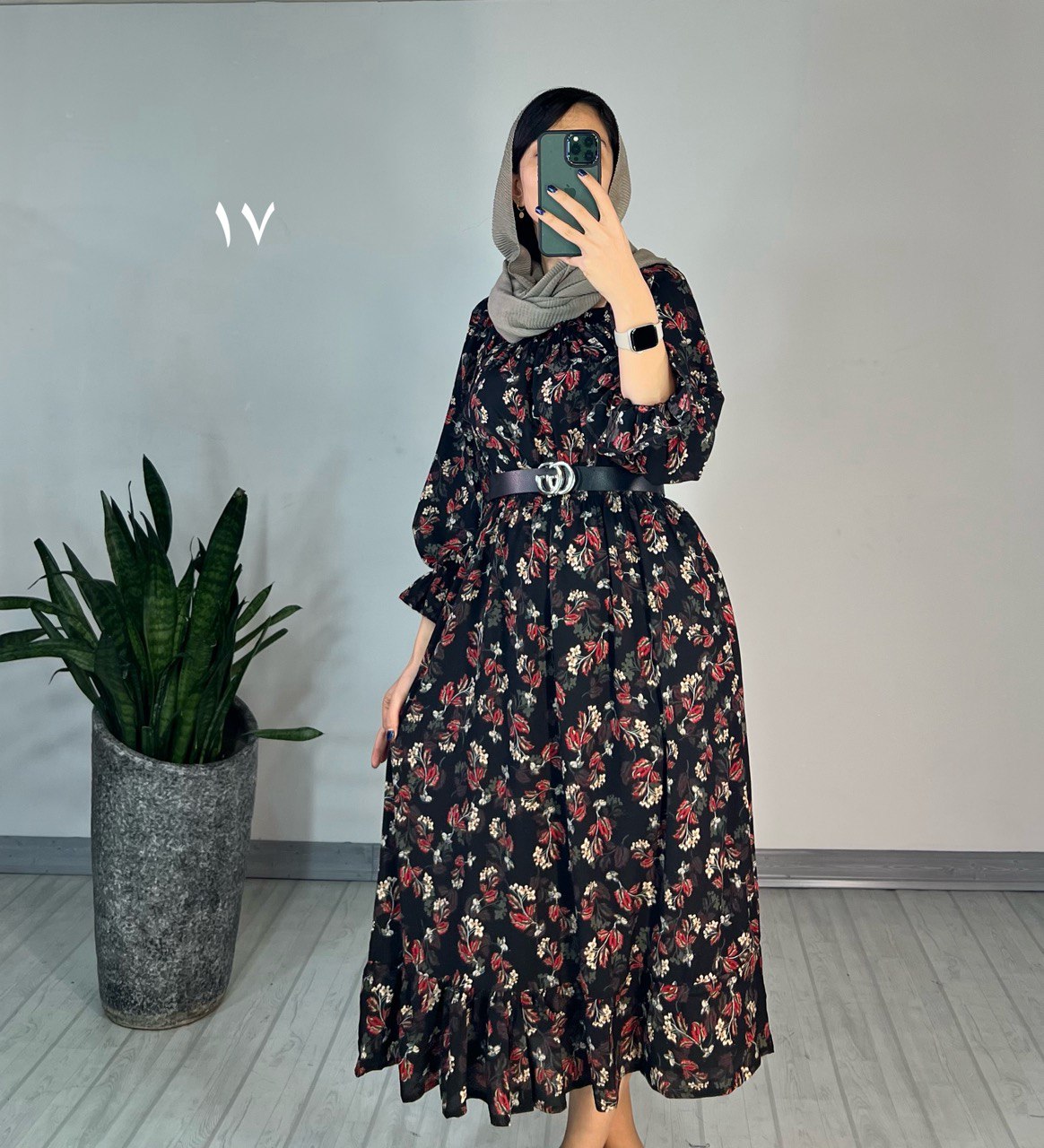 پیراهن ماکسی ارغوان