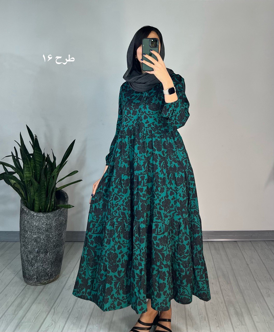 پیراهن طرحدار مزونی41