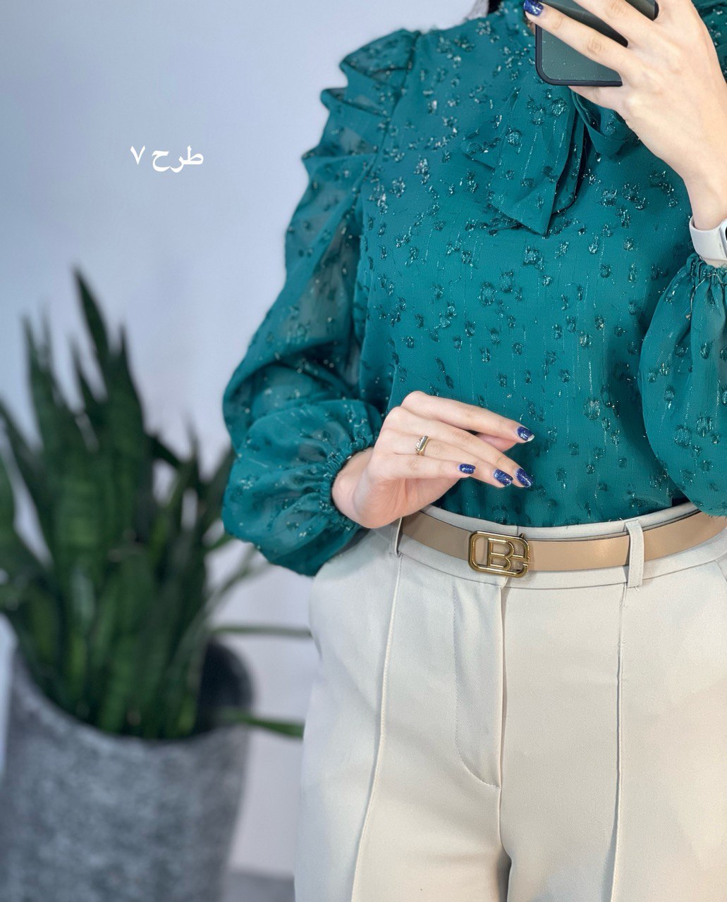 شومیز حریر مهلا 5 کد567