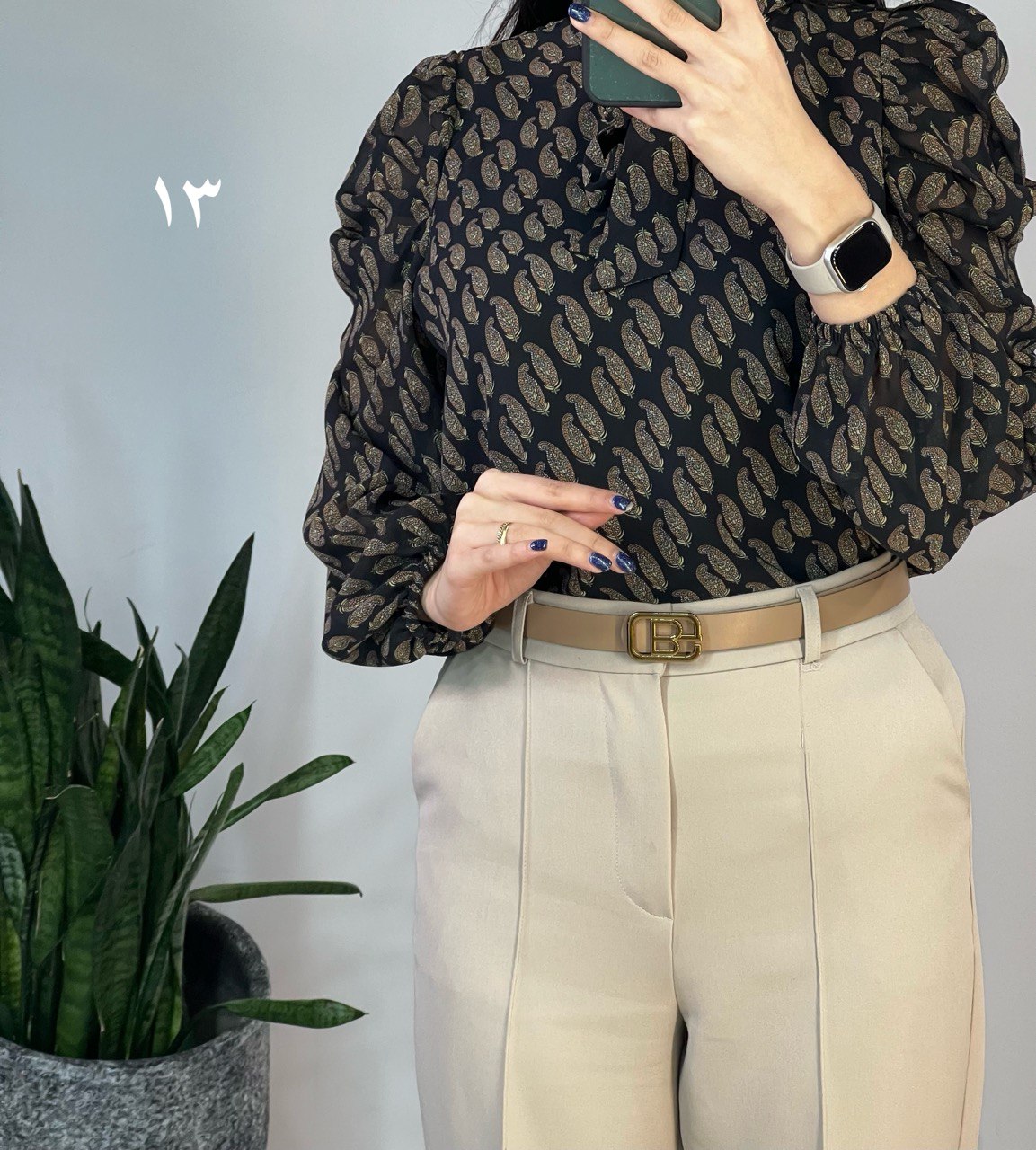 شومیز حریر مهلا 5 کد567