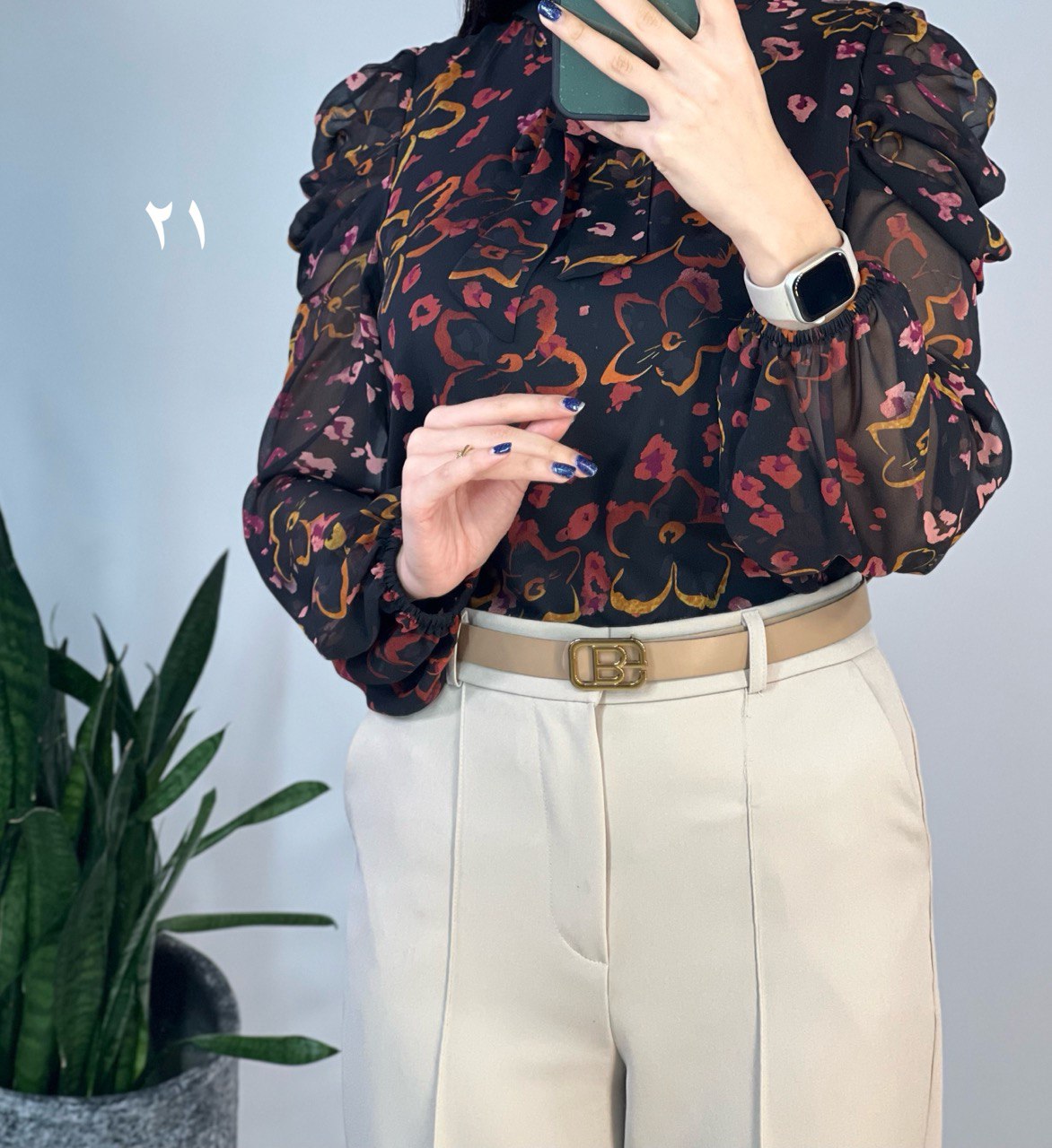 شومیز حریر مهلا 5 کد567