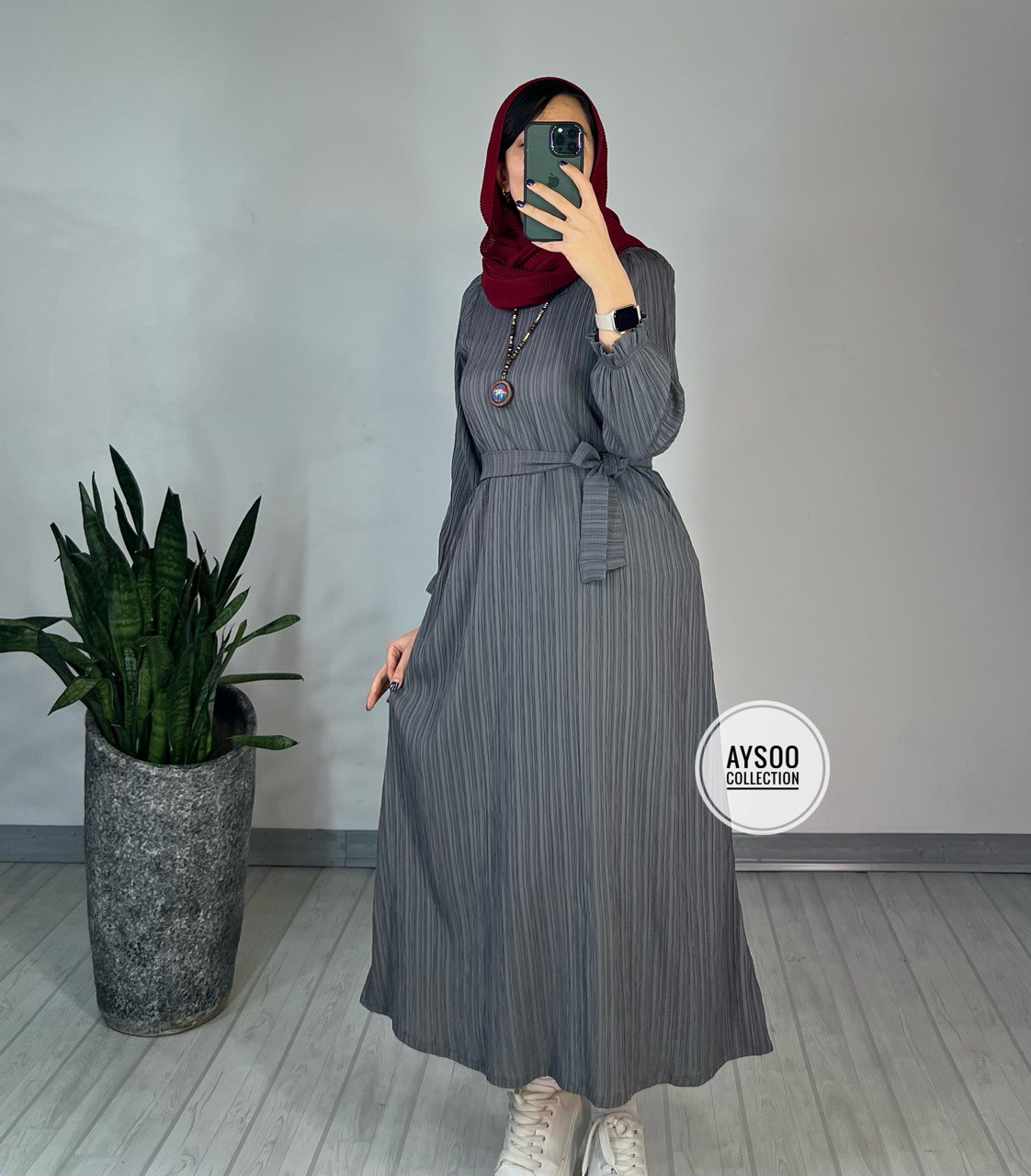 پیراهن مانتویی آوا