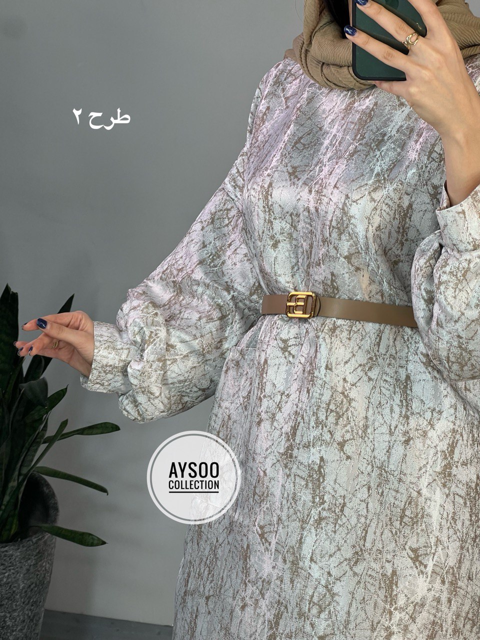 مانتو کفتان ژاکارد